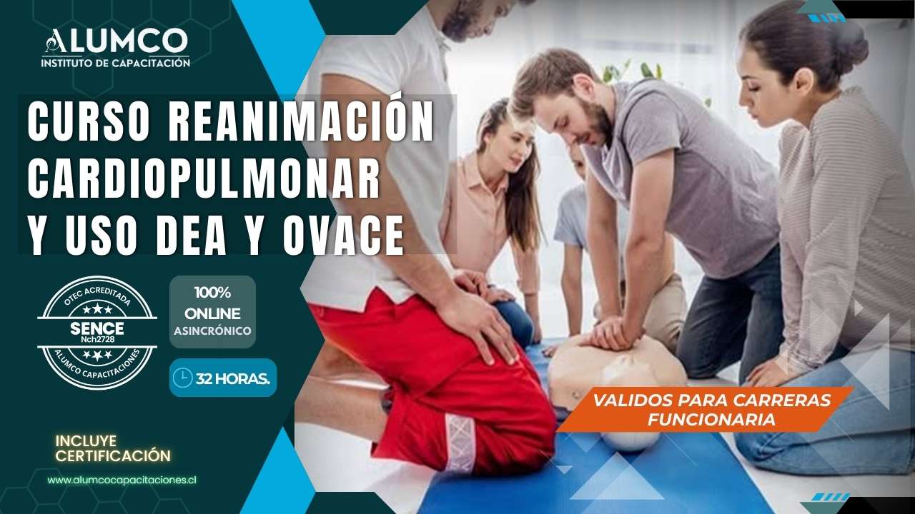 Curso Reanimación cardiopulmonar y uso DEA y OVACE