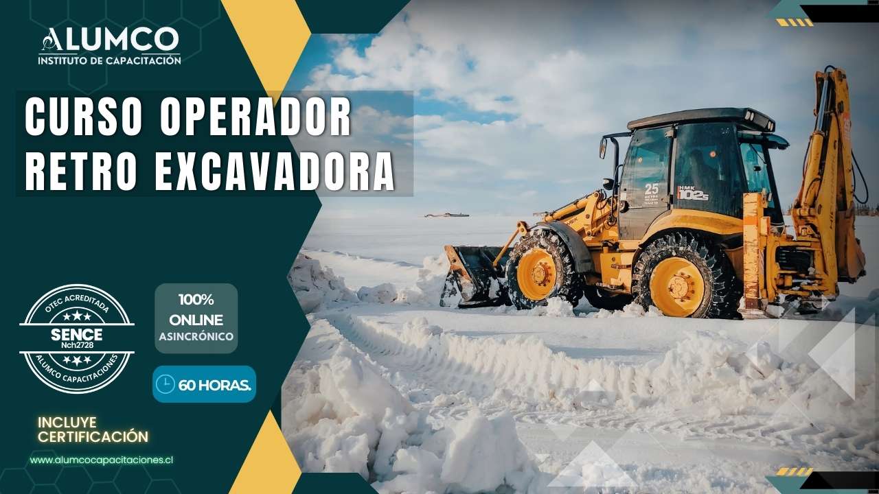 Curso Operador retroexcavadora