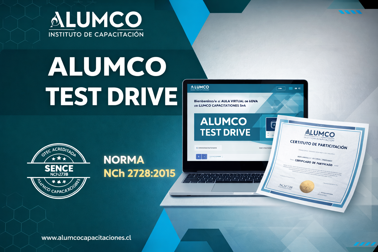 CURSO PILOTO: OTEC, SENCE y Norma NCh 2728:2015